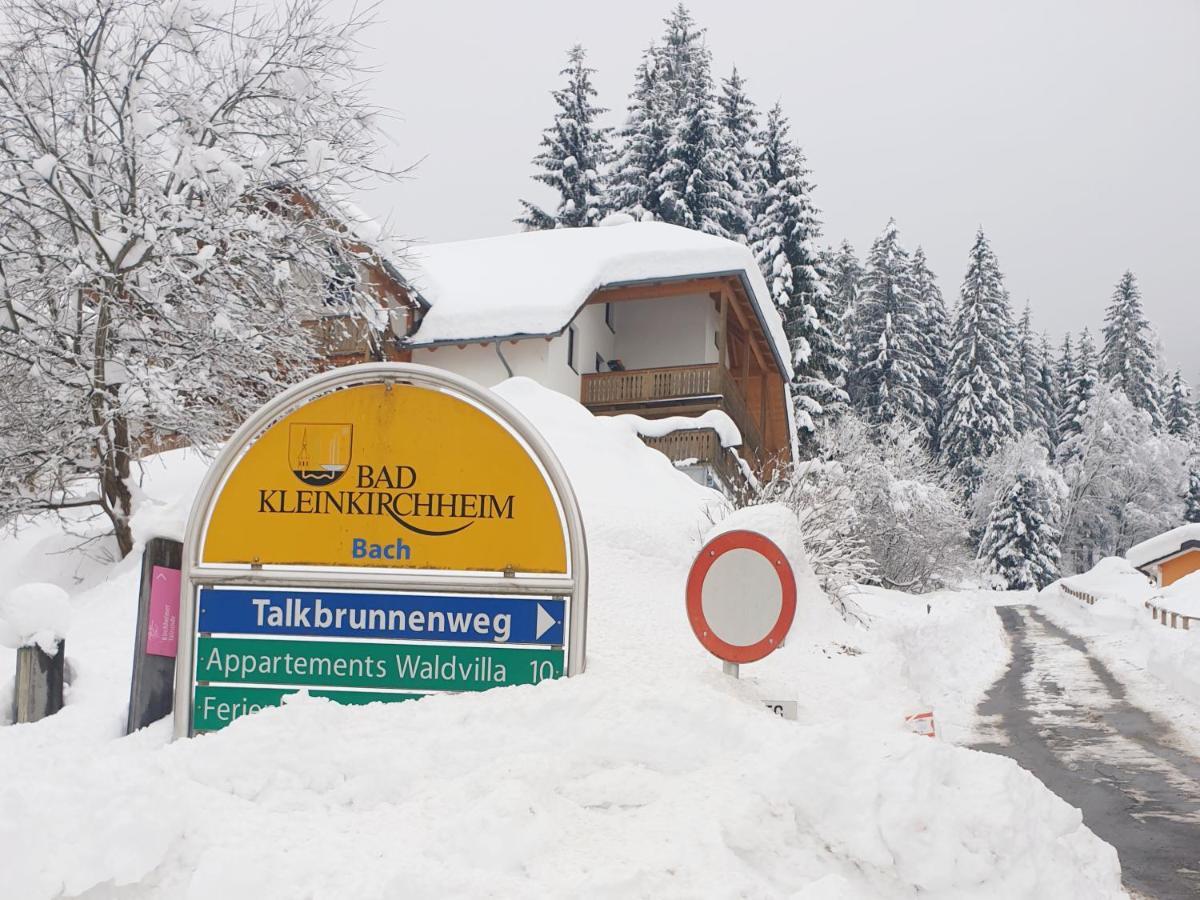 Waldvilla Bad Kleinkirchheim Exterior foto